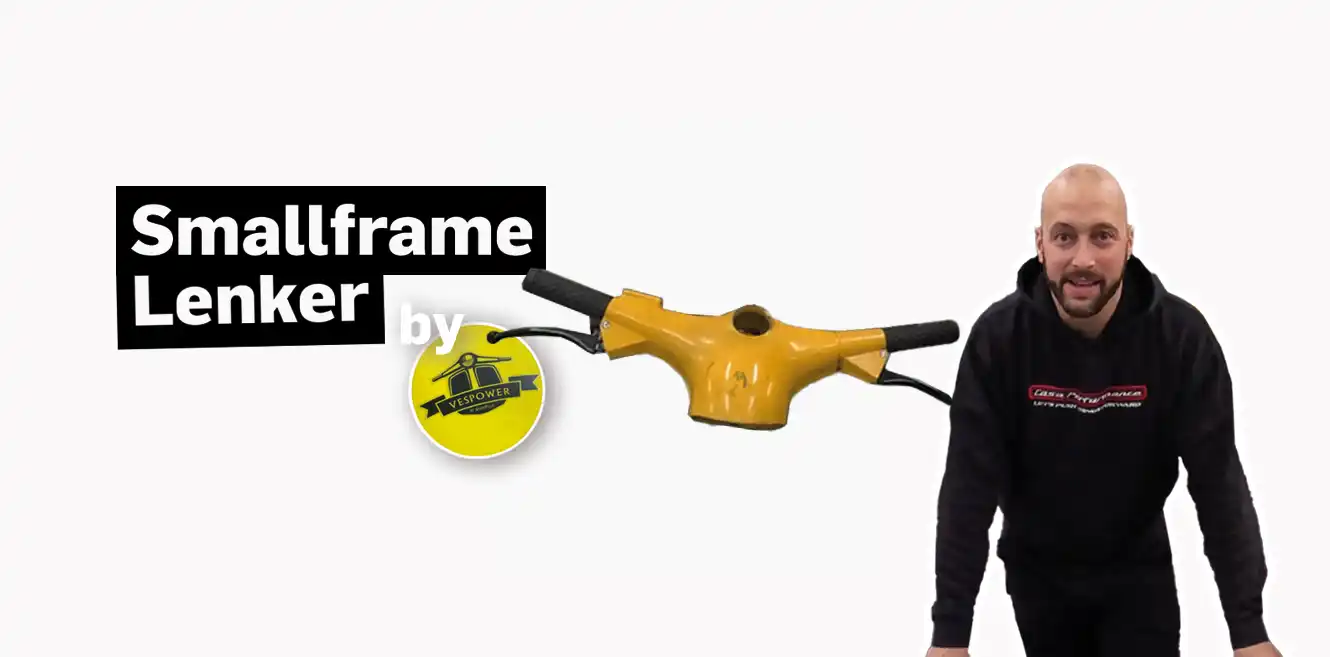 Parte 2 con Ferdinand Baratella: Cómo perfeccionar el manillar de la Vespa Smallframe