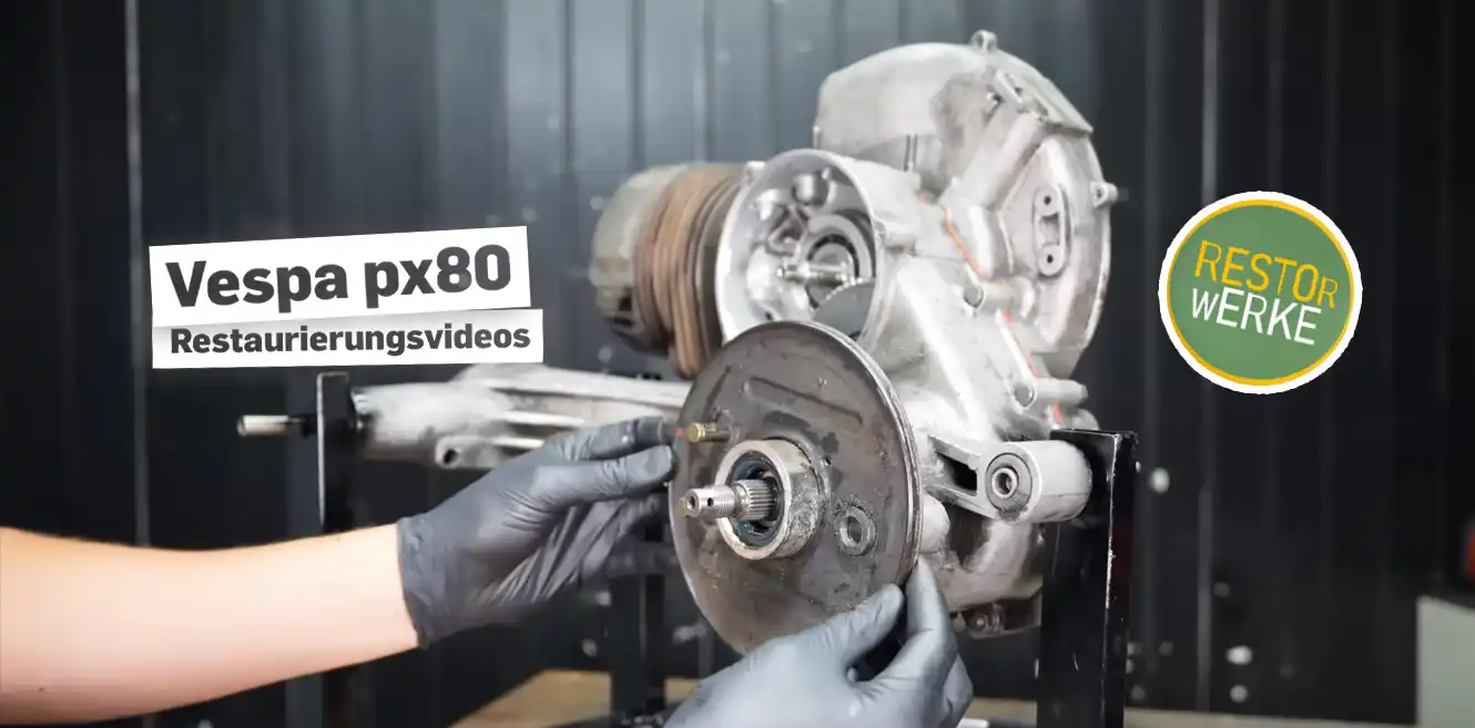 Proyecto de restauración: Vespa PX80 - Pátina perfecta y revisión completa del motor
