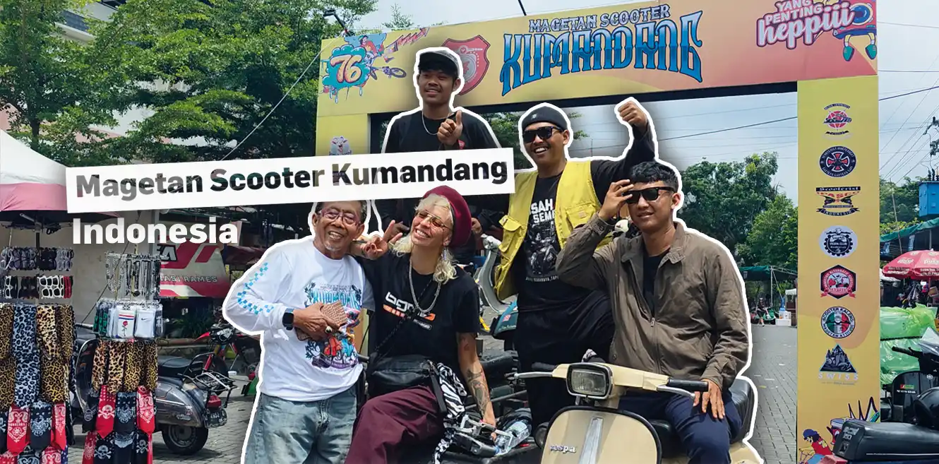 Magetan Scooter Kumandang: ¡la escena del scooter de Java en estado puro!