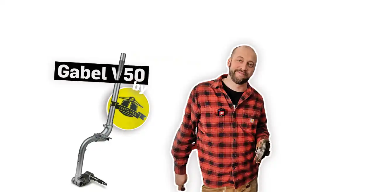 Vespa V50 servicio de horquilla | Trucos y consejos