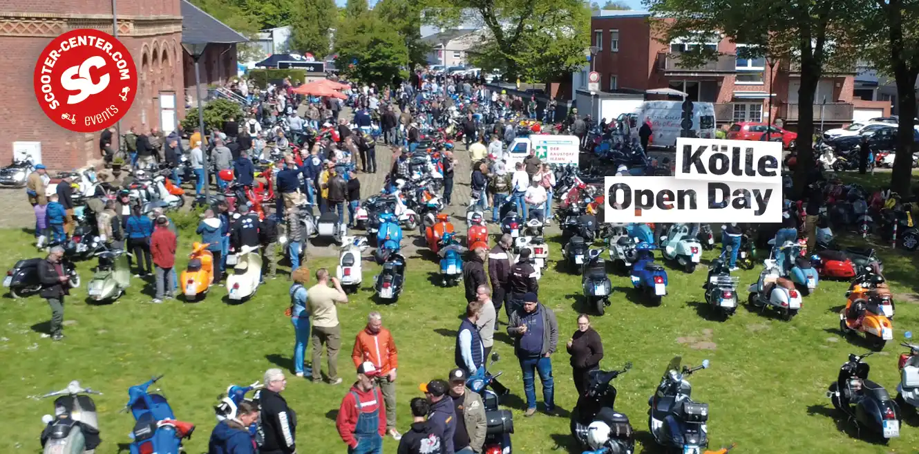 Jornada de puertas abiertas Kölle: lo más destacado de Vespa y SS90