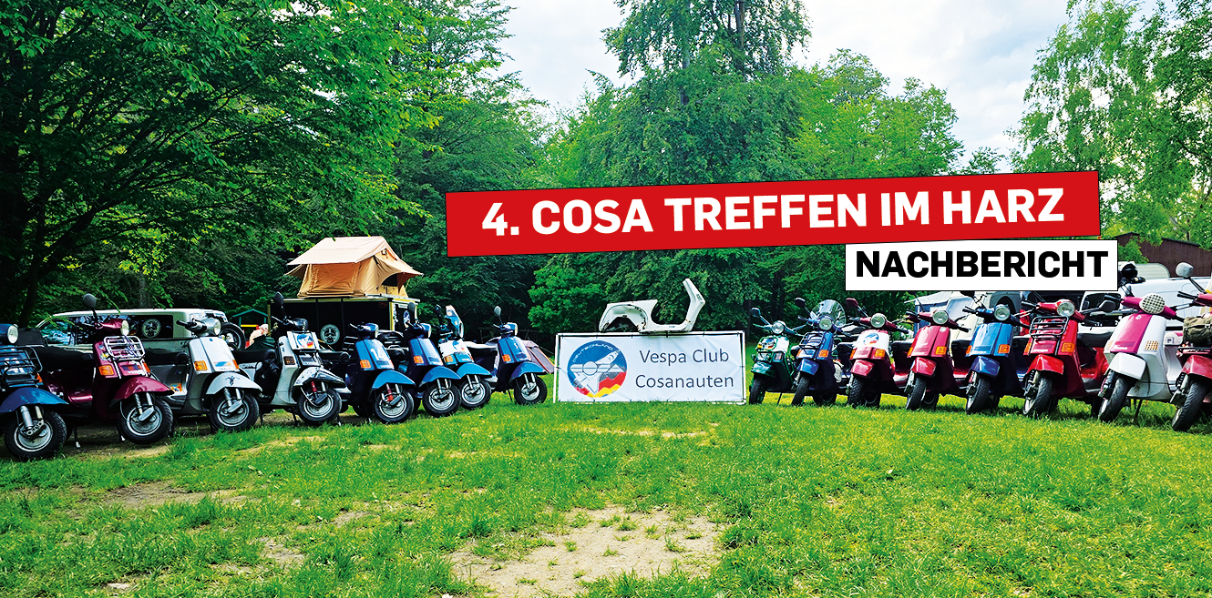 4° raduno COSA nell’Harz – Comunità, passione e un nuovo Vespa Club