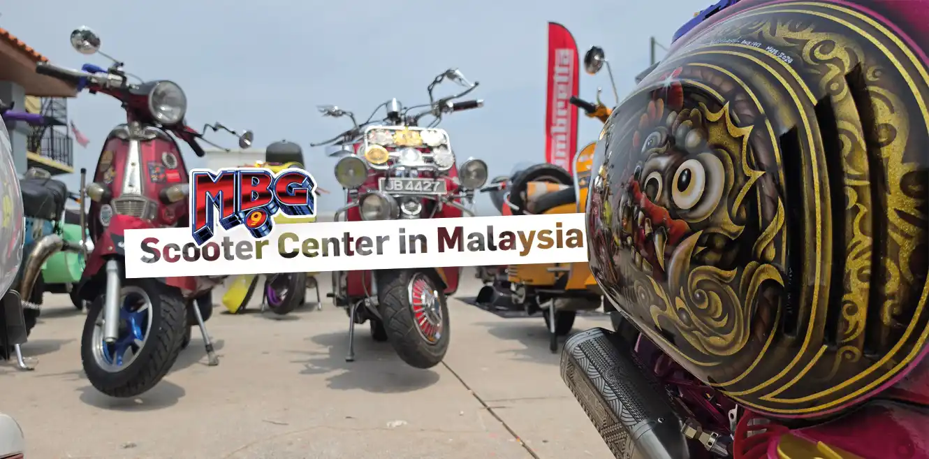 MBG 9 Jamboree Penang: Scooter Center in Malaysia